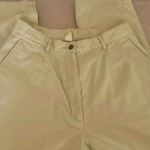 Ll bean flannel lined pants